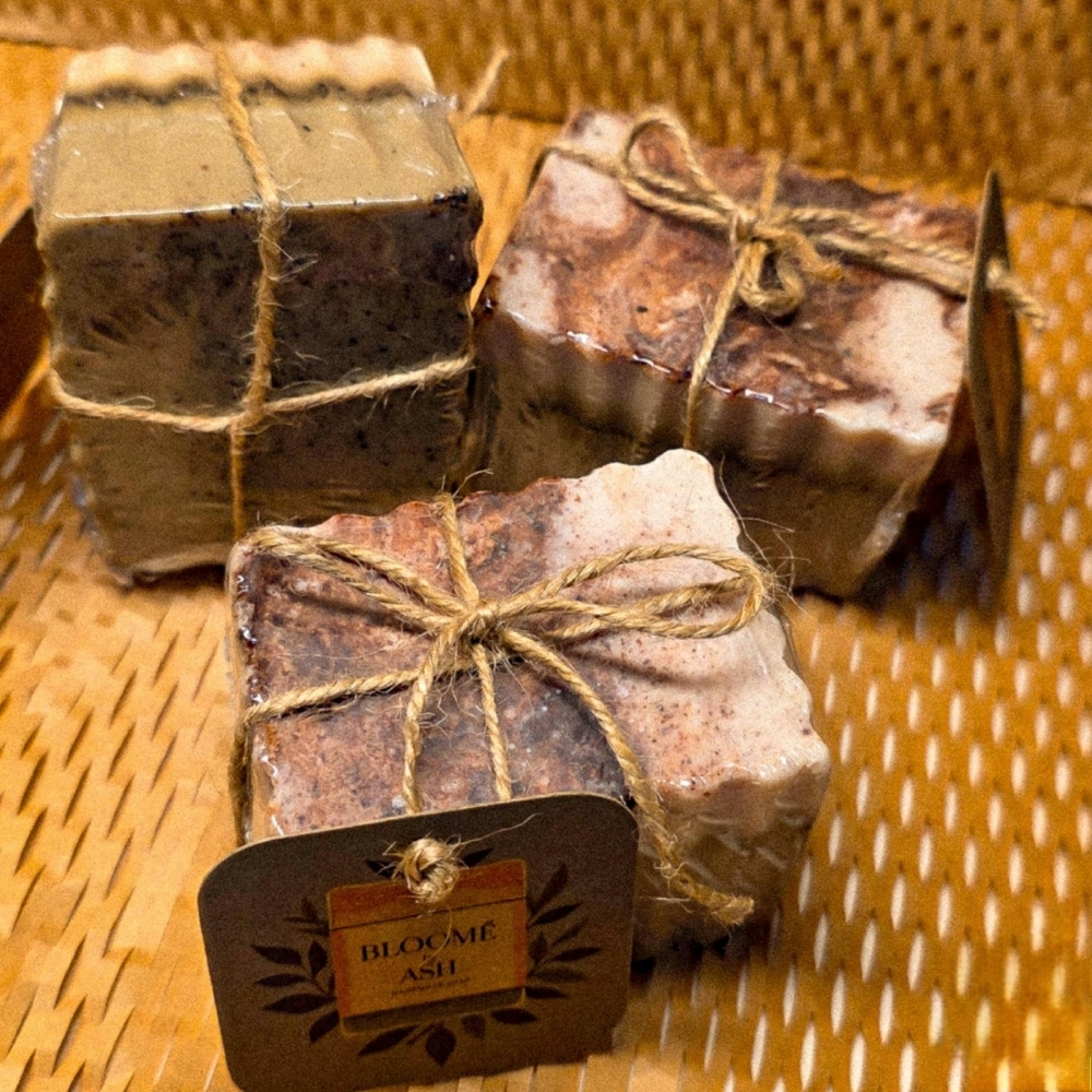 Capuccino Exfoliating  Soap. Coffee, Goat Milk & Cinnamon